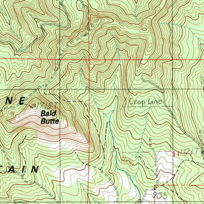 United States Geological Survey Lorane, OR (1984, 24000-Scale) digital map