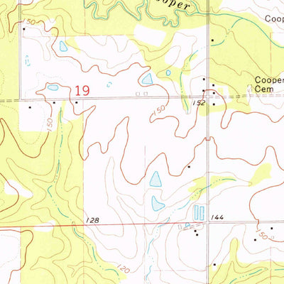 United States Geological Survey Loranger, LA (1974, 24000-Scale) digital map