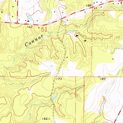 United States Geological Survey Loranger, LA (1974, 24000-Scale) digital map