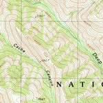 United States Geological Survey Lord Flat, OR-ID (1990, 24000-Scale) digital map