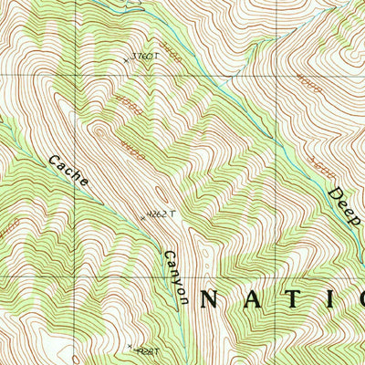 United States Geological Survey Lord Flat, OR-ID (1990, 24000-Scale) digital map