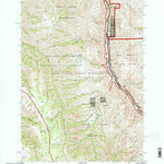 United States Geological Survey Lord Flat, OR-ID (1995, 24000-Scale) digital map