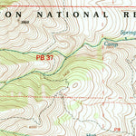 United States Geological Survey Lord Flat, OR-ID (1995, 24000-Scale) digital map