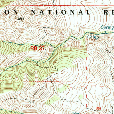United States Geological Survey Lord Flat, OR-ID (1995, 24000-Scale) digital map