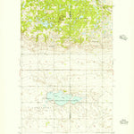 United States Geological Survey Lords Lake, ND (1955, 24000-Scale) digital map