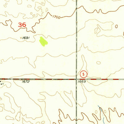 United States Geological Survey Lords Lake, ND (1955, 24000-Scale) digital map