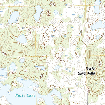 United States Geological Survey Lords Lake, ND (2020, 24000-Scale) digital map