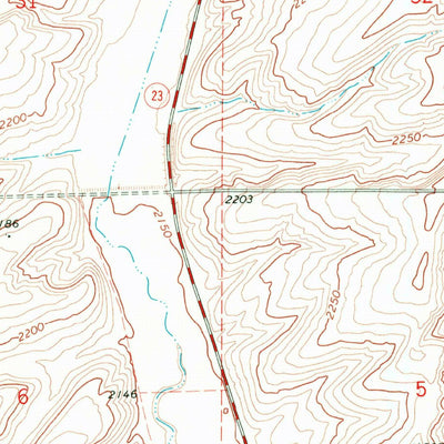 United States Geological Survey Lords Valley, WA (1969, 24000-Scale) digital map