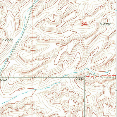 United States Geological Survey Lords Valley, WA (1969, 24000-Scale) digital map