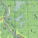 United States Geological Survey Loreauville, LA (1954, 62500-Scale) digital map