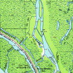 United States Geological Survey Loreauville, LA (1960, 62500-Scale) digital map