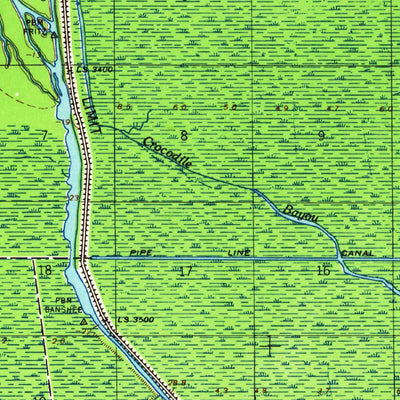 United States Geological Survey Loreauville, LA (1960, 62500-Scale) digital map