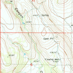 United States Geological Survey Lorella, OR (1988, 24000-Scale) digital map