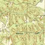 United States Geological Survey Loretto, VA (1942, 31680-Scale) digital map