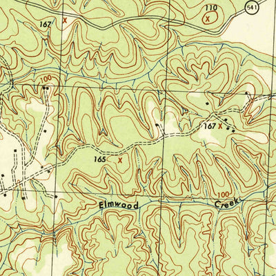 United States Geological Survey Loretto, VA (1942, 31680-Scale) digital map