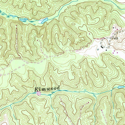 United States Geological Survey Loretto, VA (1968, 24000-Scale) digital map