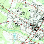 United States Geological Survey Loris, SC (1962, 24000-Scale) digital map