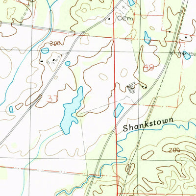 United States Geological Survey Lorman, MS (1986, 24000-Scale) digital map