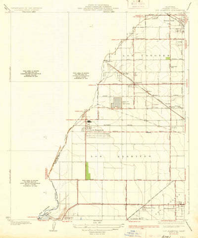 United States Geological Survey Los Alamitos, CA (1935, 31680-Scale) digital map