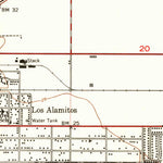 United States Geological Survey Los Alamitos, CA (1949, 24000-Scale) digital map