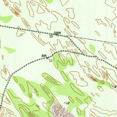 United States Geological Survey Los Amigos Windmill, TX (1956, 24000-Scale) digital map