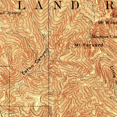 United States Geological Survey Los Angeles, CA (1894, 62500-Scale) digital map