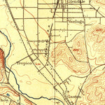 United States Geological Survey Los Angeles, CA (1900, 62500-Scale) digital map