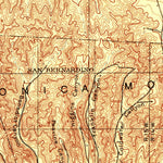 United States Geological Survey Los Angeles, CA (1900, 62500-Scale) digital map