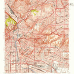 United States Geological Survey Los Angeles, CA (1953, 24000-Scale) digital map