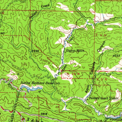 United States Geological Survey Los Angeles, CA (1959, 250000-Scale) digital map