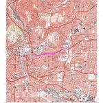 United States Geological Survey Los Angeles, CA (1966, 24000-Scale) digital map