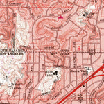United States Geological Survey Los Angeles, CA (1966, 24000-Scale) digital map