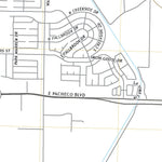 United States Geological Survey Los Banos, CA (2021, 24000-Scale) digital map