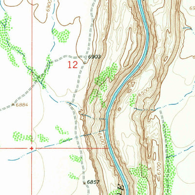 United States Geological Survey Los Cordovas, NM (1964, 24000-Scale) digital map