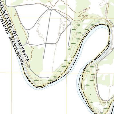 United States Geological Survey Los Ebanos, TX (2022, 24000-Scale) digital map