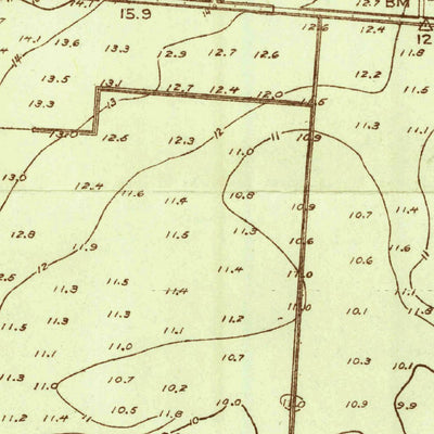 United States Geological Survey Los Fresnos, TX (1930, 24000-Scale) digital map
