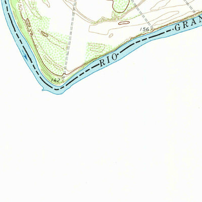 United States Geological Survey Los Garzas, TX (1965, 24000-Scale) digital map