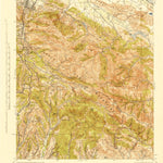 United States Geological Survey Los Gatos, CA (1943, 62500-Scale) digital map