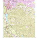 United States Geological Survey Los Gatos, CA (1953, 24000-Scale) digital map