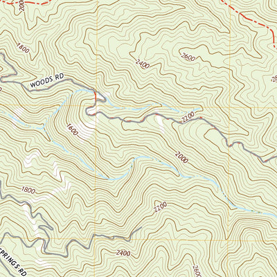 United States Geological Survey Los Gatos, CA (2021, 24000-Scale) digital map