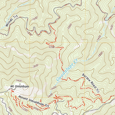 United States Geological Survey Los Gatos, CA (2021, 24000-Scale) digital map