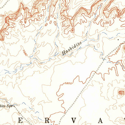 United States Geological Survey Los Gigantes Buttes, AZ (1953, 62500-Scale) digital map