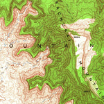 United States Geological Survey Los Gigantes Buttes, AZ (1953, 62500-Scale) digital map