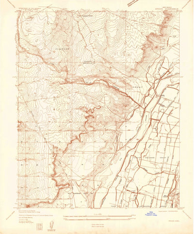 United States Geological Survey Los Griegos, NM (1934, 24000-Scale) digital map