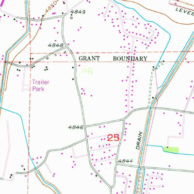 United States Geological Survey Los Lunas, NM (1952, 24000-Scale) digital map