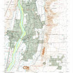United States Geological Survey Los Lunas, NM (1991, 24000-Scale) digital map