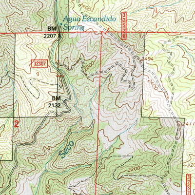 United States Geological Survey Los Machos Hills, CA (1995, 24000-Scale) digital map