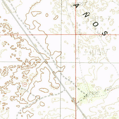 United States Geological Survey Los Medanos, NM (1985, 24000-Scale) digital map