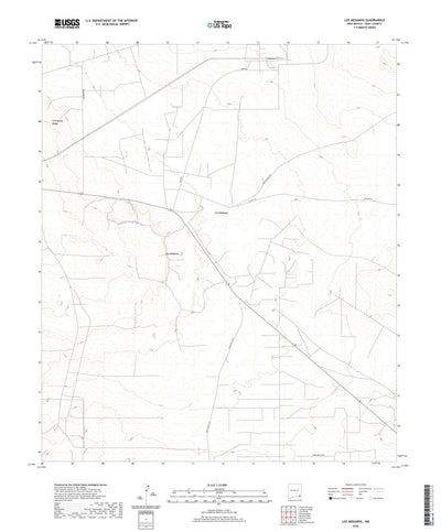 United States Geological Survey Los Medanos, NM (2020, 24000-Scale) digital map