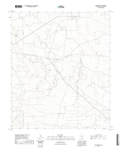 United States Geological Survey Los Medanos, NM (2023, 24000-Scale) digital map